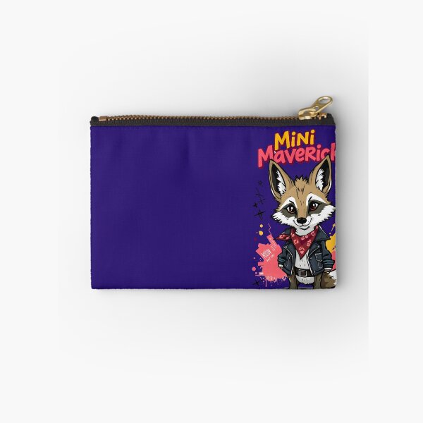 Item preview, Mini Maverick Cool Coyote in Leather Jacket - Playground Punk Kids Rebel Design designed and sold by Amplify-n-Co.