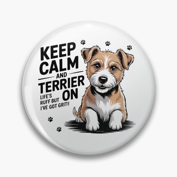Item preview, Terrier designed and sold by itsPawsomeTime.