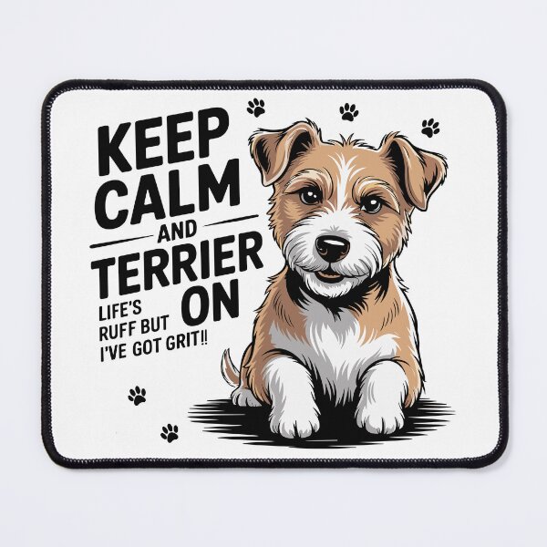 Item preview, Terrier designed and sold by itsPawsomeTime.
