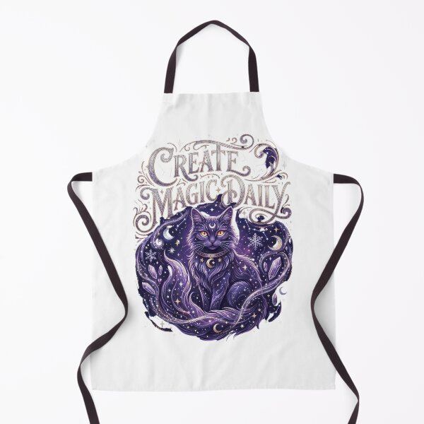 Item preview, Create Magic Daily Mystical Cat Celestial Stars Moon designed and sold by Quillway.