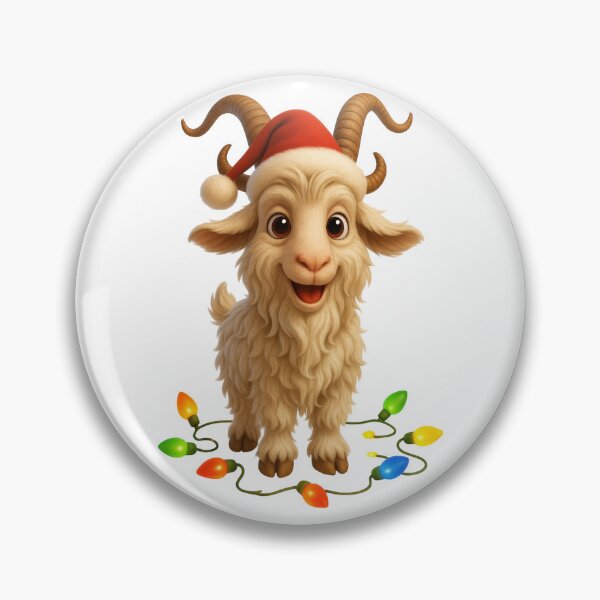Item preview, Christmas Markhor Goat designed and sold by Sillytoe.