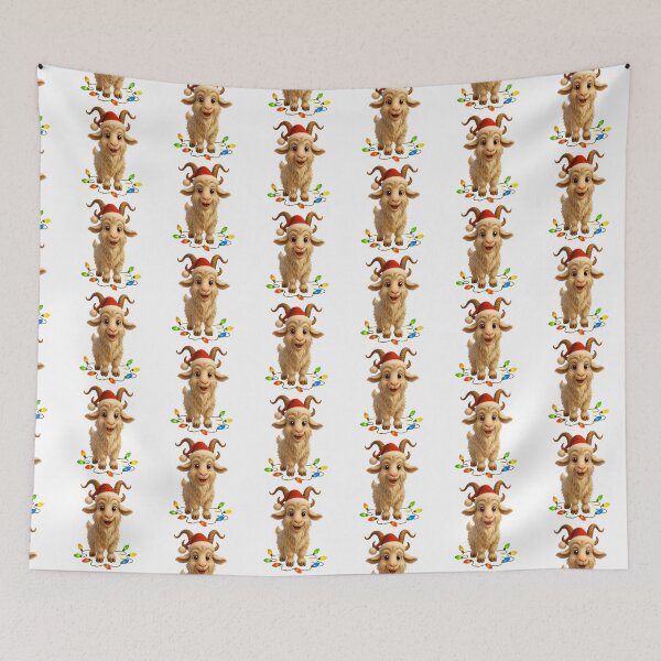 Item preview, Christmas Markhor Goat designed and sold by Sillytoe.