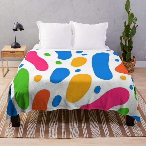 Item preview, Colorful Abstract Organic Shapes Pattern designed and sold by Ed & Harmony.