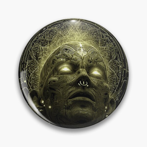 Item preview, Golden Cyber Ascension Entity designed and sold by DarkSpaceVibes.