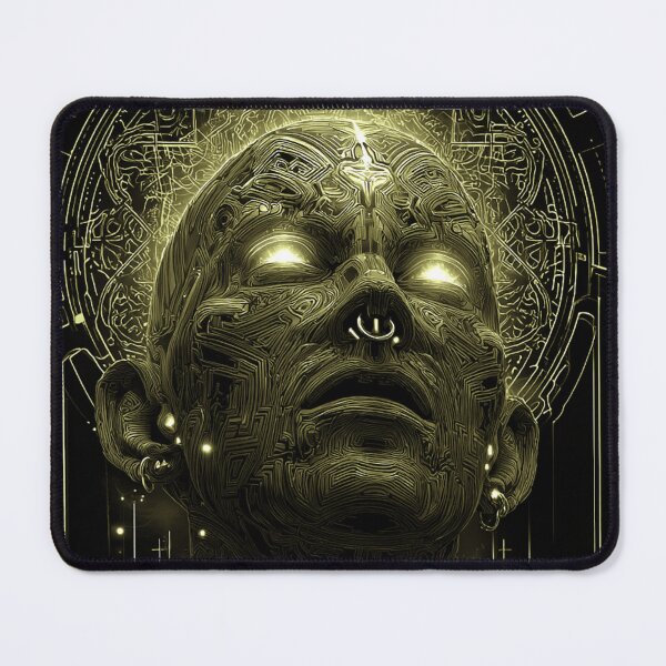 Item preview, Golden Cyber Ascension Entity designed and sold by DarkSpaceVibes.