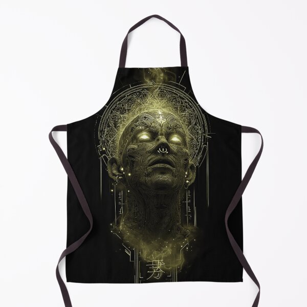 Item preview, Golden Cyber Ascension Entity designed and sold by DarkSpaceVibes.