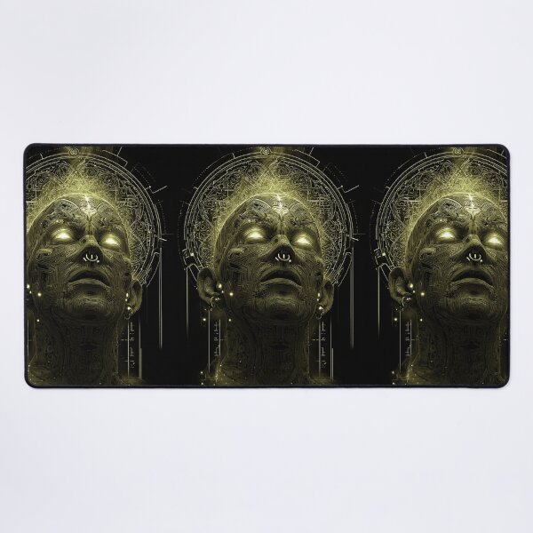 Item preview, Golden Cyber Ascension Entity designed and sold by DarkSpaceVibes.