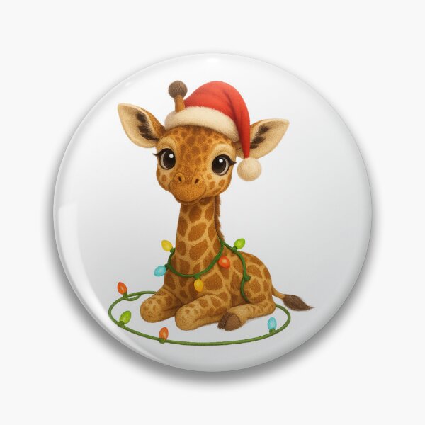 Item preview, Christmas Masai Giraffe designed and sold by Sillytoe.