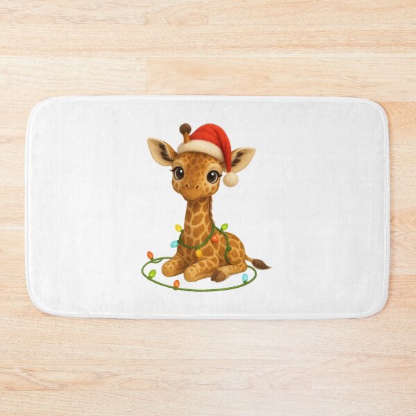 Item preview, Christmas Masai Giraffe designed and sold by Sillytoe.