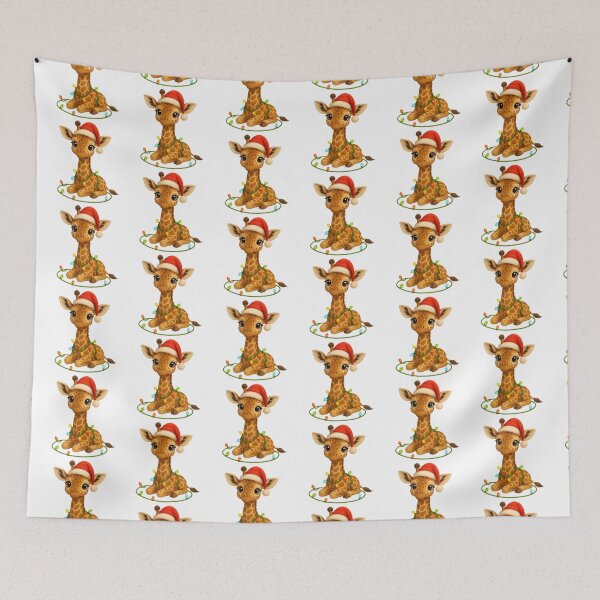 Item preview, Christmas Masai Giraffe designed and sold by Sillytoe.