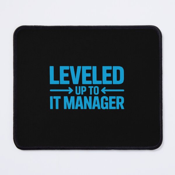 Item preview,  Leveled Up to IT Manager – Promotion Tech Geek Gamer Style designed and sold by w66aboo.