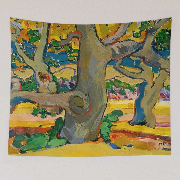 Item preview, Emily Carr, Trees in France, Canadian Vintage Art designed and sold by VisualGeni.