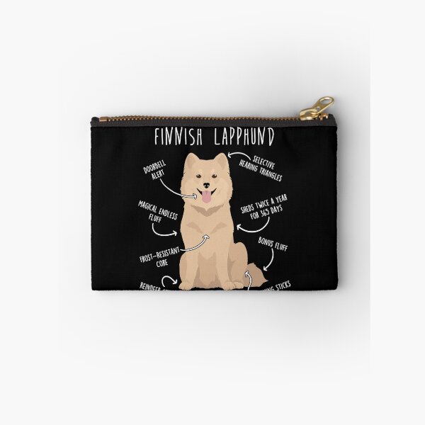 Item preview, Cream Finnish Lapphund Dog Anatomy designed and sold by Clara Hollins.