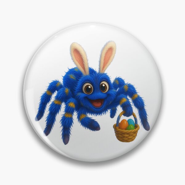 Item preview, Easter Gooty Sapphire Tarantula designed and sold by Sillytoe.