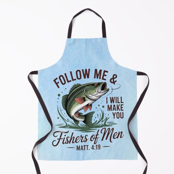Item preview, Follow Me & I Will Make You Fishers of Men | Matthew 4:19 Christian Design designed and sold by MysticOzzy.