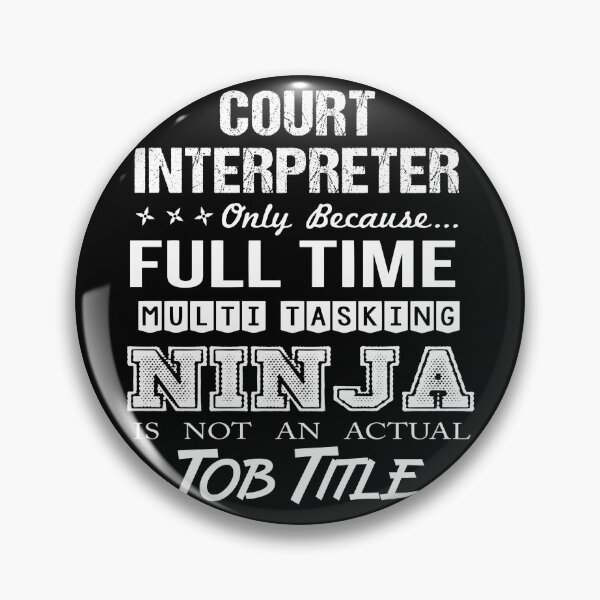 Item preview, Court Interpreter designed and sold by vanejamofedau.
