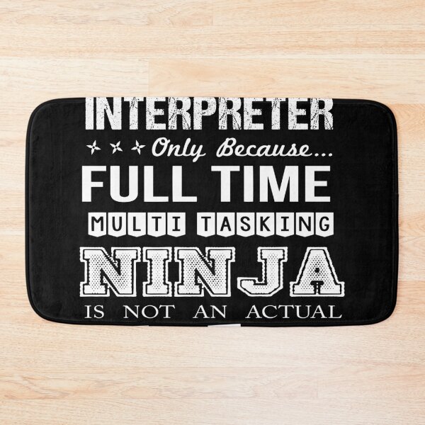 Item preview, Court Interpreter designed and sold by vanejamofedau.