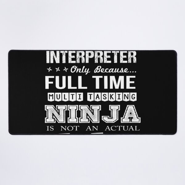 Item preview, Court Interpreter designed and sold by vanejamofedau.