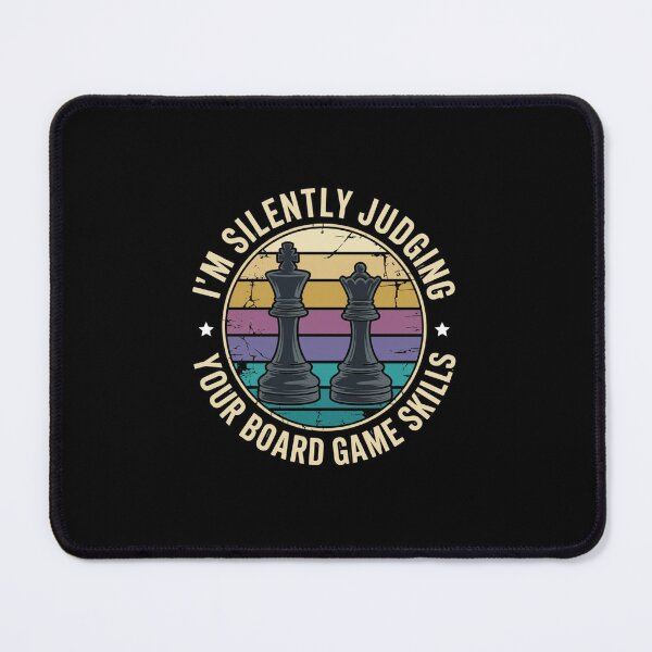 Item preview, I’m Silently Judging Your Board Game Skills – Funny Retro Chess Gamer designed and sold by w66aboo.