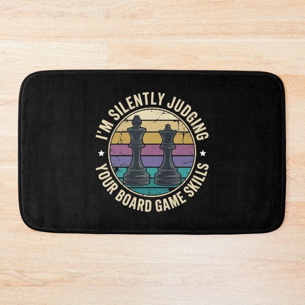 Item preview,  I’m Silently Judging Your Board Game Skills – Funny Retro Chess Gamer designed and sold by w66aboo.