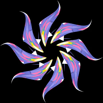 Artwork thumbnail, Colorful mandala by Meo Design