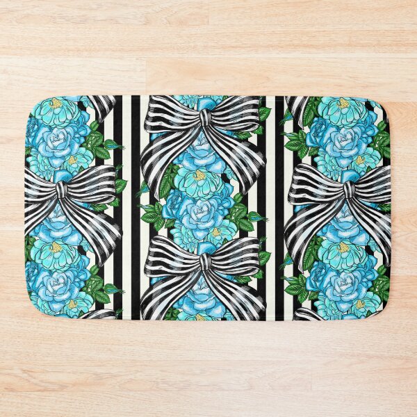 Item preview, Floral bow stripe designed and sold by beesocks.