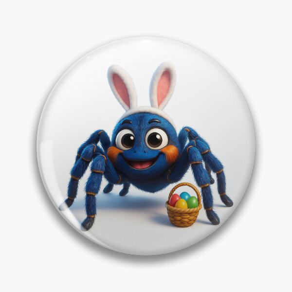 Item preview, Easter Green Bottle Blue Tarantula designed and sold by Sillytoe.