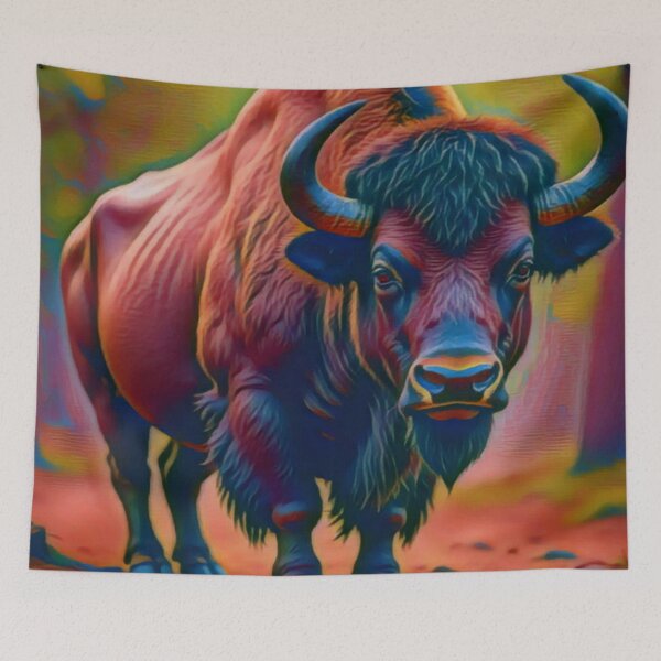 Item preview, Bison designed and sold by AwesomeDigiShop.