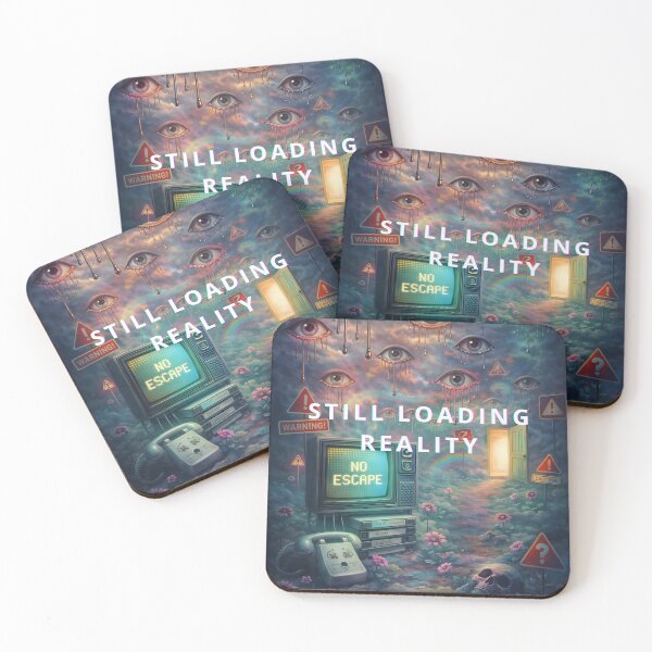 Item preview, Still Loading Reality – Weirdcore Dreamcore Surreal Art designed and sold by Pukisdaizi.