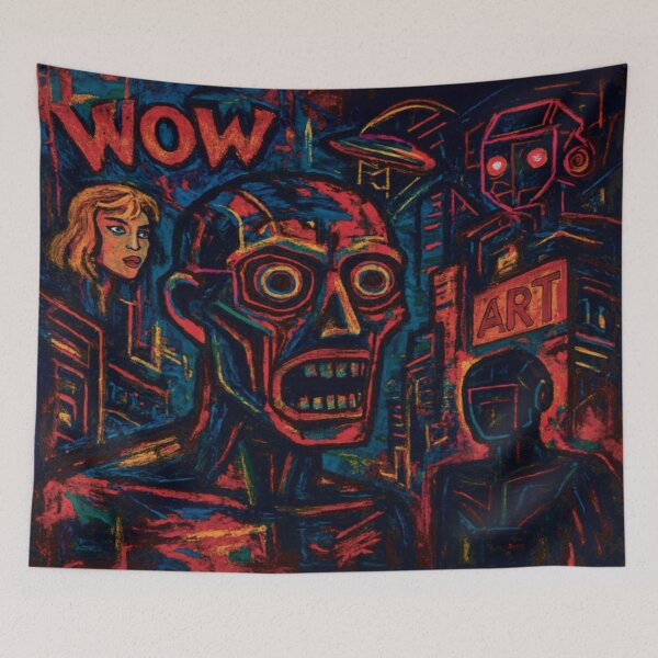 Item preview, Neon Apocalypse: Surreal Urban Chaos designed and sold by LaraVisionsArts.