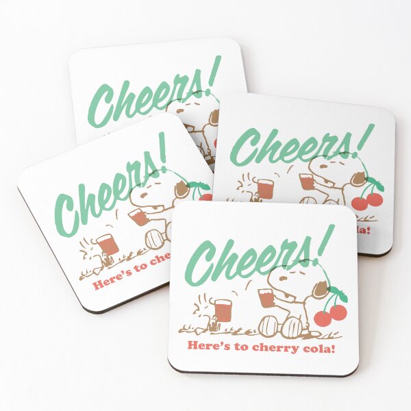 Item preview, snoopy woodstock cheers cherry cola designed and sold by jaqebistyrli.