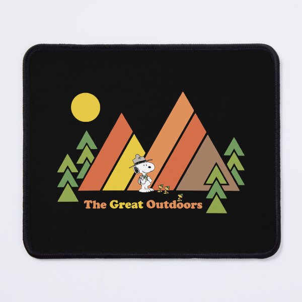 Item preview, snoopy woodstock camp the great outdoor designed and sold by jaqebistyrli.