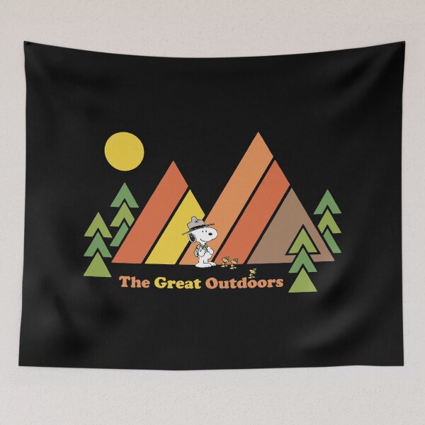 Item preview, snoopy woodstock camp the great outdoor designed and sold by jaqebistyrli.