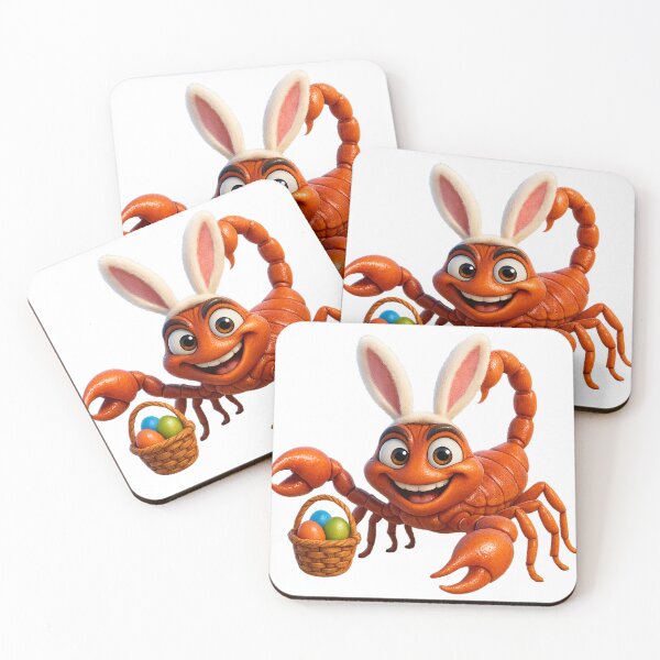 Item preview, Easter Indian Red Scorpion designed and sold by Sillytoe.