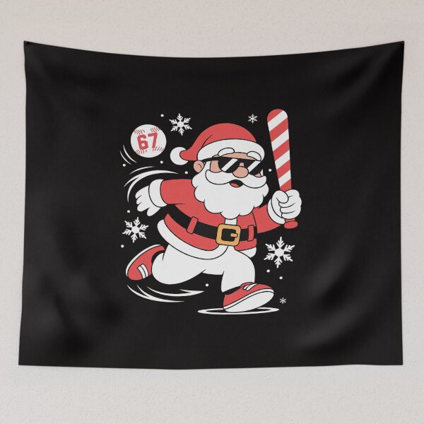 Item preview, Baseball Santa 67 Christmas Xmas Boys designed and sold by AnimeManga2D.
