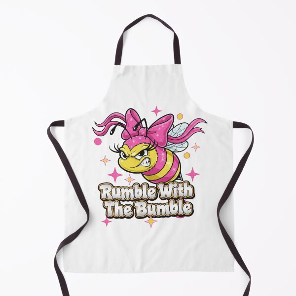 Item preview, Rumble With The Bumble Y2K Bee Pink Bow Sassy Ironic Girly Aesthetic 2000s Streetwear designed and sold by Selloria.