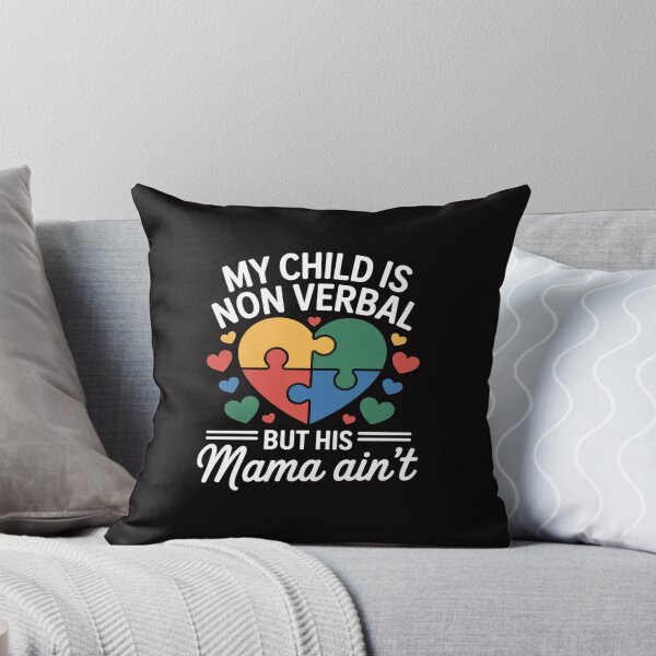 Item preview, Non Verbal Autism My Child Non Verbal But His Mama Ain't designed and sold by banbopbii.