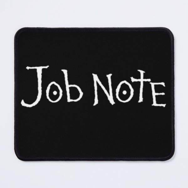 Item preview, Job Note designed and sold by ChromiraStudios.
