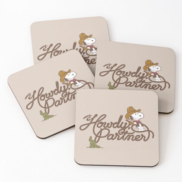 Item preview, snoopy cowboy "howdy partner"? designed and sold by jaqebistyrli.