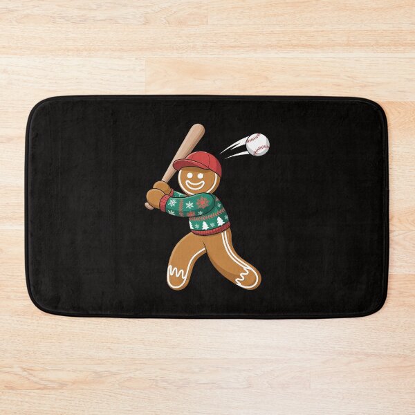 Item preview, Baseball Christmas Gingerbread Man Baseball Ugly Christmas designed and sold by AnimeManga2D.