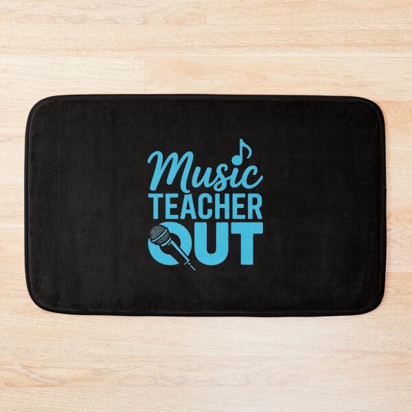 Item preview, Retired Music Teacher Out Mic Drop Musician Retirement designed and sold by banbopbii.