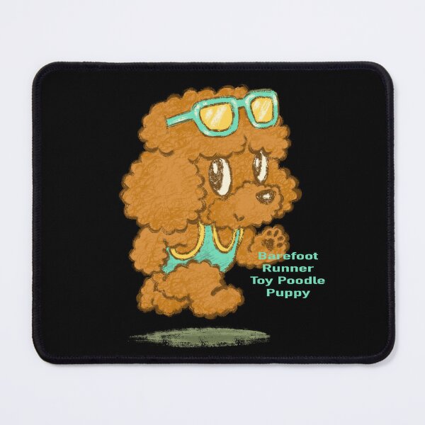 Item preview, Toy Poodle Barefoot runner designed and sold by Toru Sanogawa.
