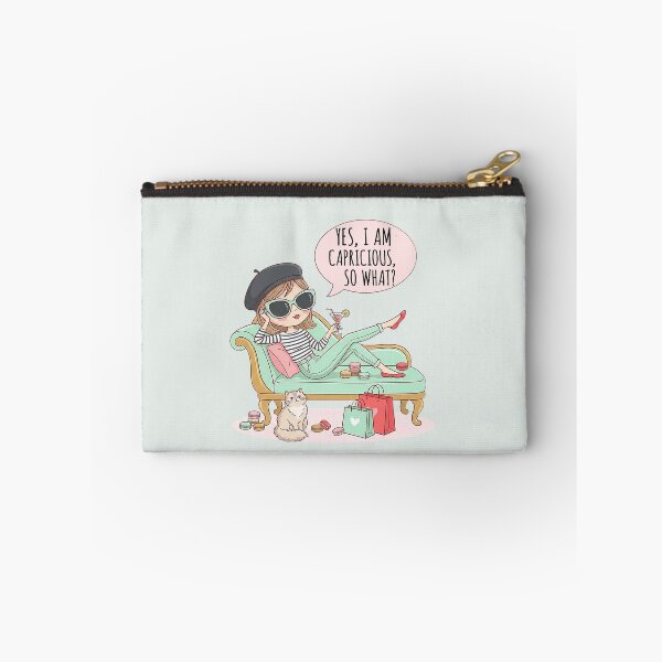 Item preview, Cute Capricious Parisienne Girl Art designed and sold by capricedefille.