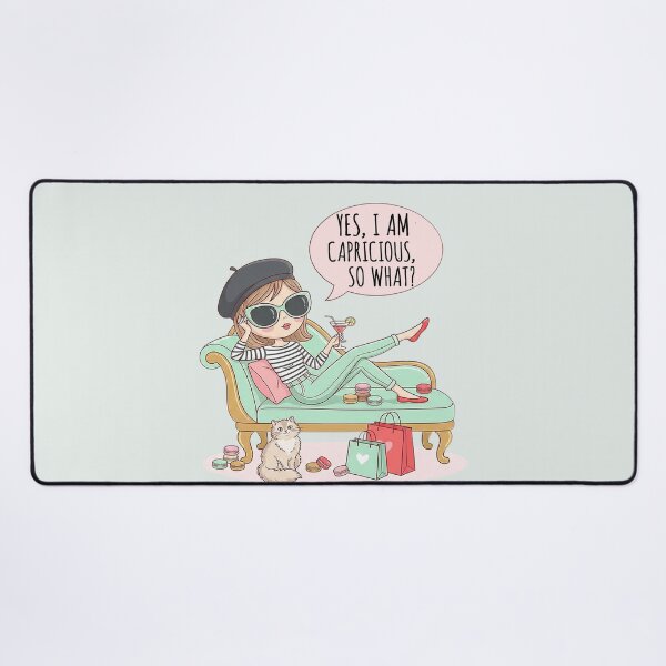 Item preview, Cute Capricious Parisienne Girl Art designed and sold by capricedefille.
