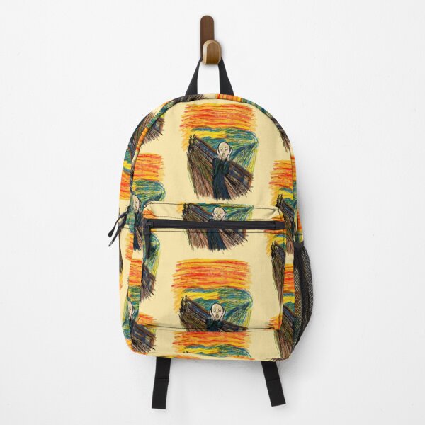 Item preview, The Scream in Crayon  designed and sold by Kate Miller Illustrator.