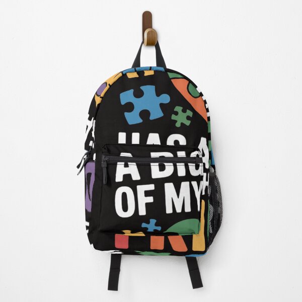 Item preview, A Big Piece Of My Heart Has Autism and He's My Friend designed and sold by banbopbii.