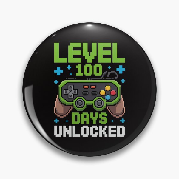 Item preview, Level 100 Days School Completed Gamer Video Game Kids designed and sold by banbopbii.