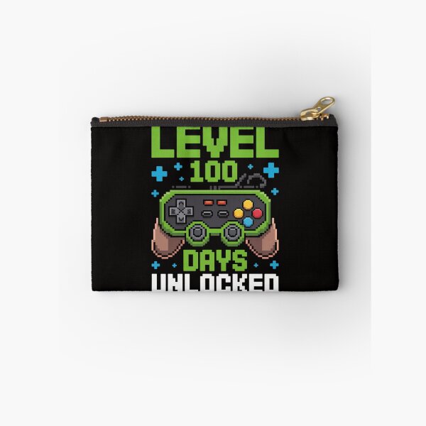 Item preview, Level 100 Days School Completed Gamer Video Game Kids designed and sold by banbopbii.