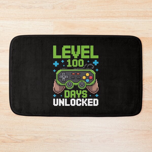 Item preview, Level 100 Days School Completed Gamer Video Game Kids designed and sold by banbopbii.