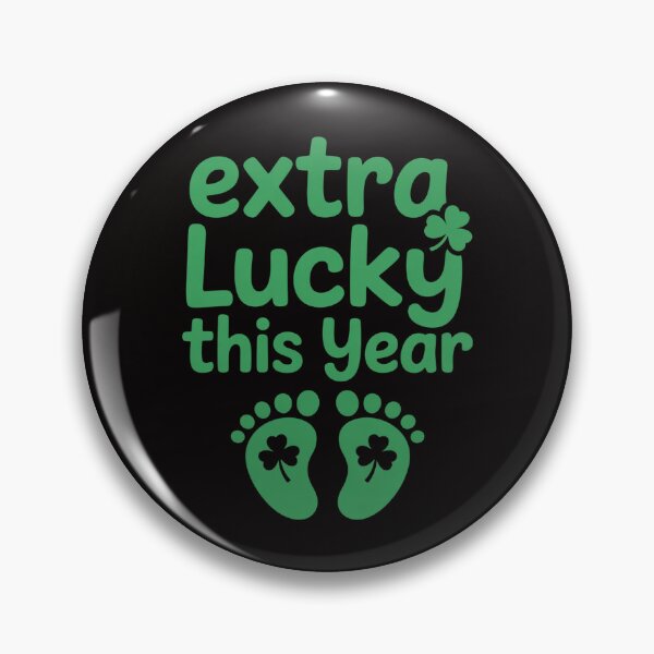 Item preview, Extra Lucky This Year St Patricks Day Pregnancy Announcement designed and sold by AnimeManga2D.